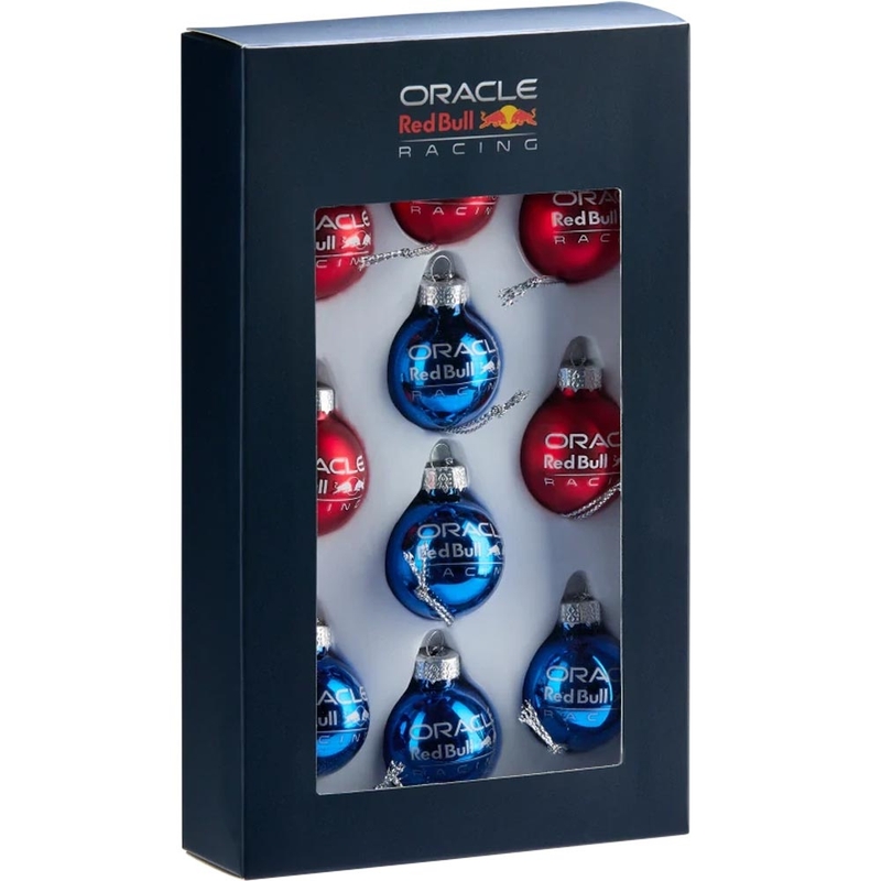 Σετ Χριστουγεννιάτικων Στολιδιών Red Bull Christmas Buuble 10 τεμαχίων σκούρο μπλε-κόκκινο
