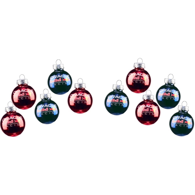 Σετ Χριστουγεννιάτικων Στολιδιών Red Bull Christmas Buuble 10 τεμαχίων σκούρο μπλε-κόκκινο