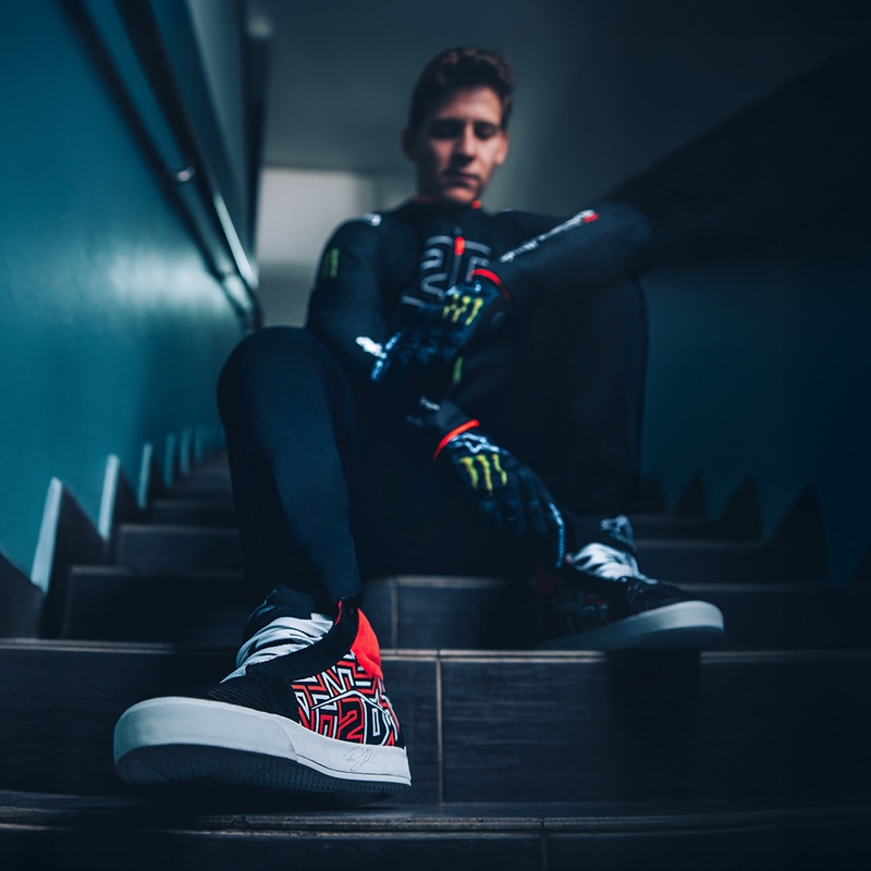 Μπότες Μοτοσικλέτας Alpinestars Ride-63 Canvas FQ20 Μαύρο-Λευκό-Κόκκινο