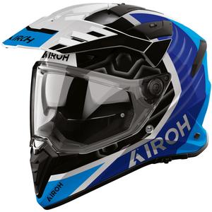 Κράνος μοτοσικλέτας Enduro Airoh BADX-X Cube μπλε