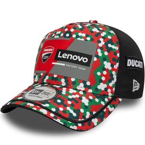 Καπάκι Ducati New Era Lenovo Mugello μαύρο-κόκκινο-πολύχρωμο