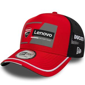 Καπέλο Ducati New Era Lenovo μαύρο-κόκκινο