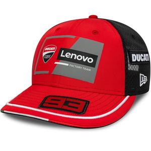 Καπέλο Ducati New Era Lenovo Marquez 93 μαύρο-κόκκινο