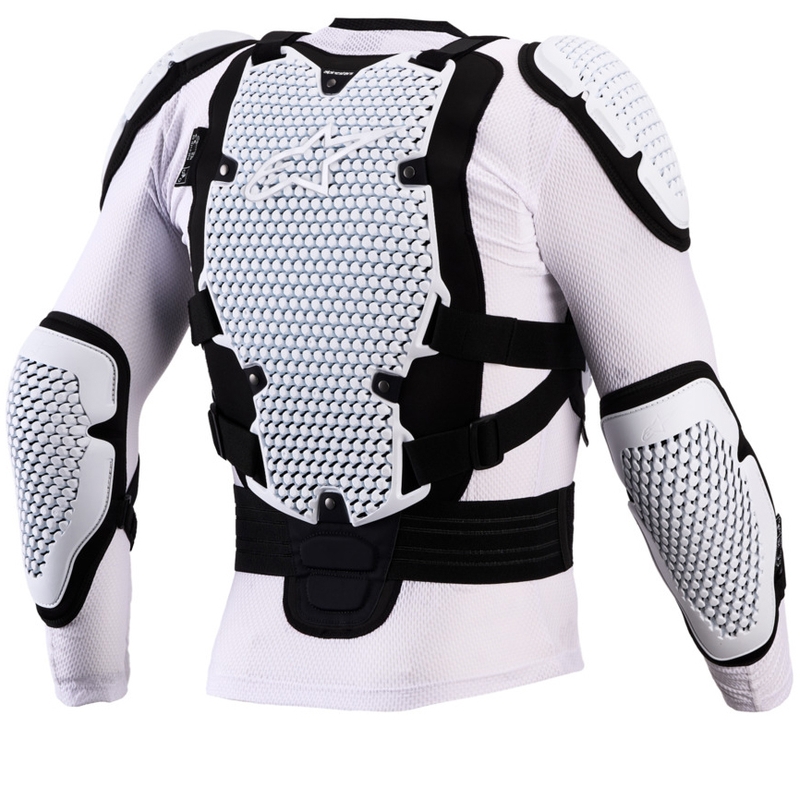 Προστατευτικό σώματος Alpinestars Bionic Action V3 λευκό-μαύρο