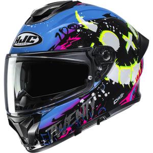 Κράνος μοτοσικλέτας full face HJC C71 FQ20 MC28 μαύρου χρώματος