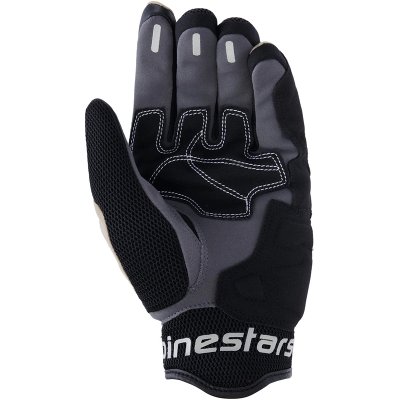 Γάντια μοτοσικλέτας Alpinestars Mogress Airflow σε μαύρο χρώμα