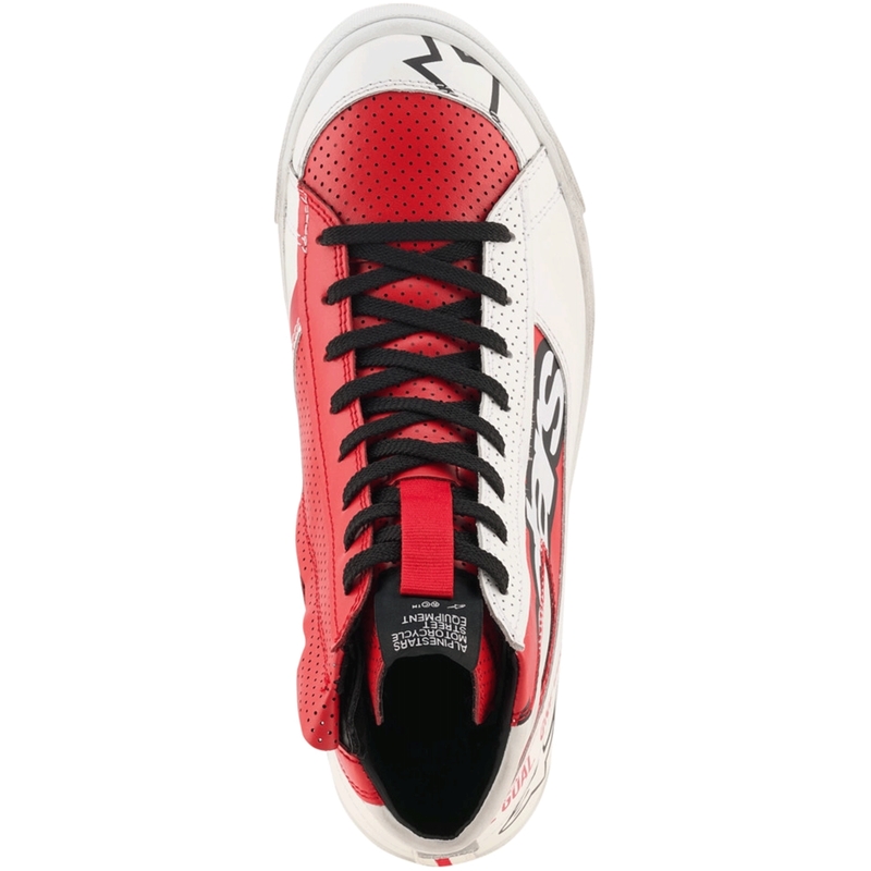 Μπότες μοτοσικλέτας Alpinestars Stated Flair λευκές-κόκκινες
