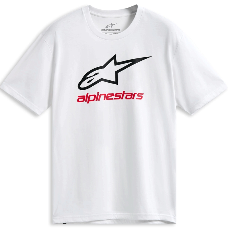 Μπλούζα Alpinestars Always 2.0 CSF λευκό-μαύρο-κόκκινο