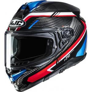 Κράνος μοτοσικλέτας full face HJC F72 Carbon Kairo MC21 μαύρο-μπλε-κόκκινο-λευκό