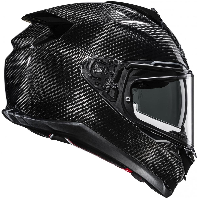 Κράνος μοτοσικλέτας full face HJC F72 Carbon Solid μαύρο