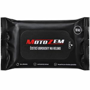 Μαντηλάκια καθαρισμού κράνους MotoZem 10 τεμάχια.
