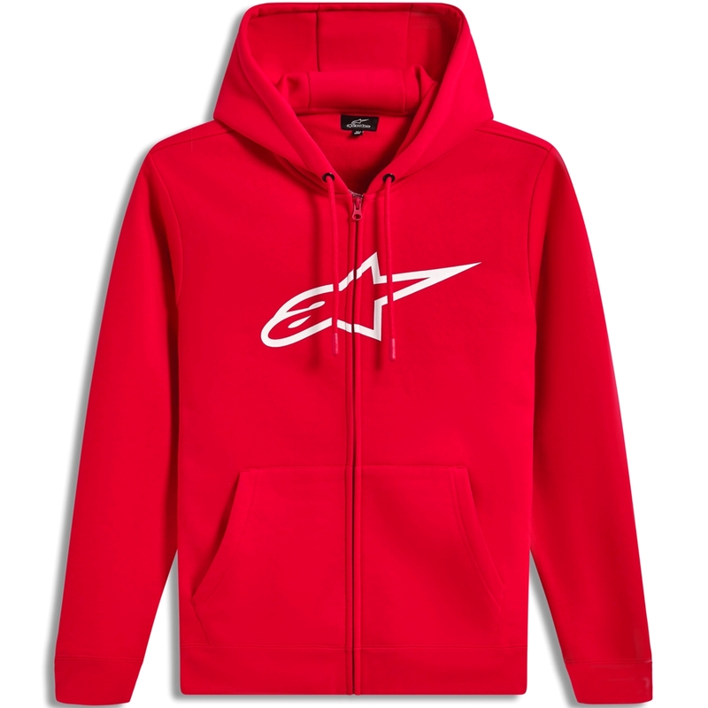 Φούτερ Alpinestars Ageless Zip 3 κόκκινο-λευκό