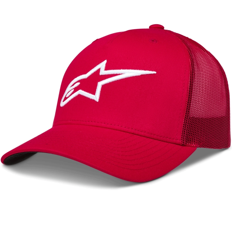 Καπέλο Alpinestars Ageless κόκκινο-κόκκινο