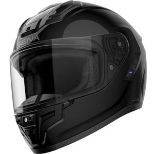 Κράνος μοτοσικλέτας SENA Phantom full face με ενδοεπικοινωνία, μαύρο