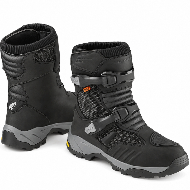 Μπότες Μοτοσικλέτας Forma Adventure Air Low Dry Μαύρες