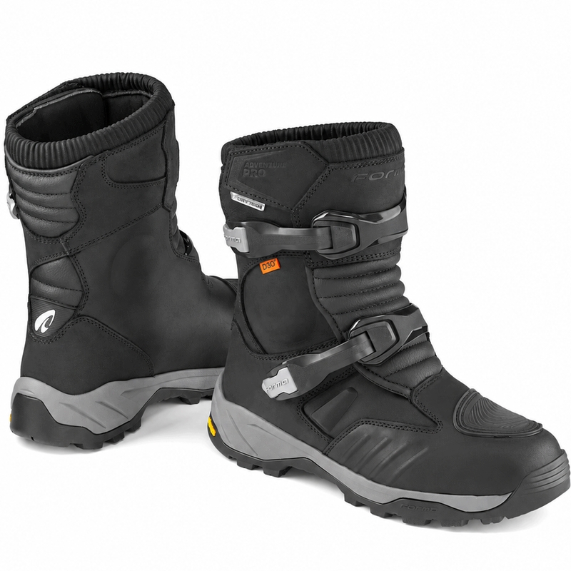 Μπότες Μοτοσικλέτας Forma Adventure Pro Low Dry Μαύρες