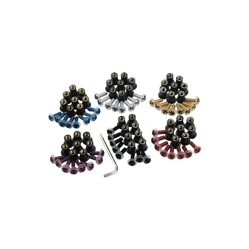 Σετ βιδών για Plexiglas Oxford μαύρο