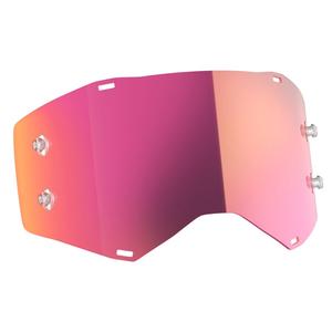 Ροζ γυαλί καθρέφτη για γυαλιά motocross SCOTT Prospect/Fury