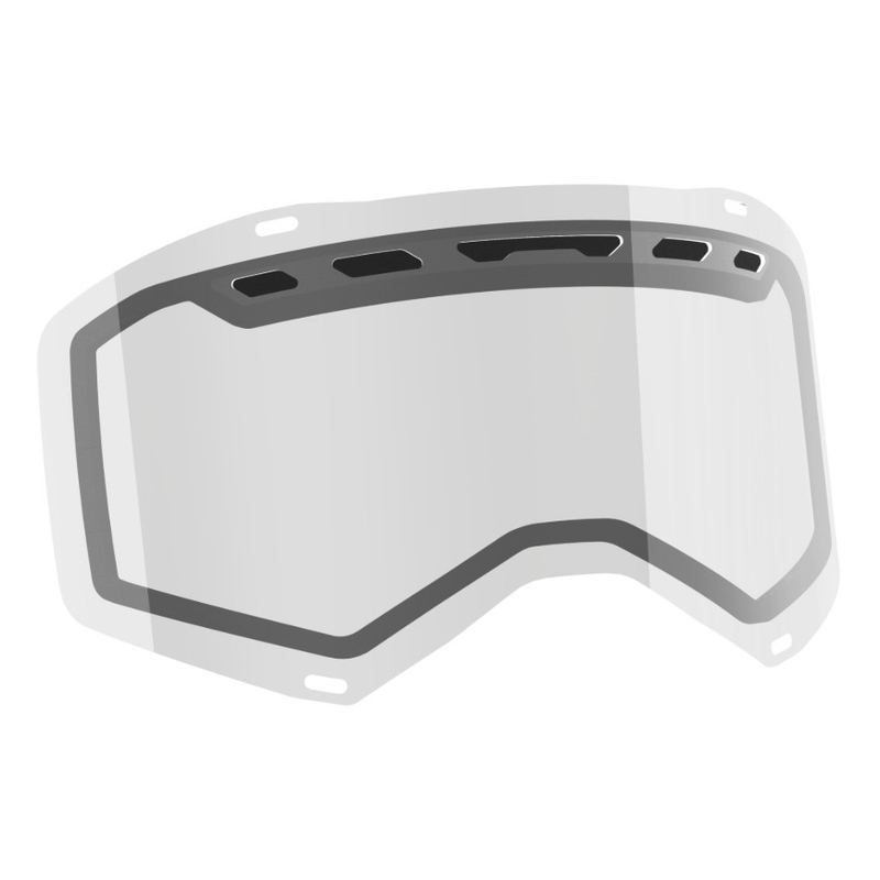 Διπλό διαφανές γυαλί για γυαλιά motocross SCOTT Prospect/Fury