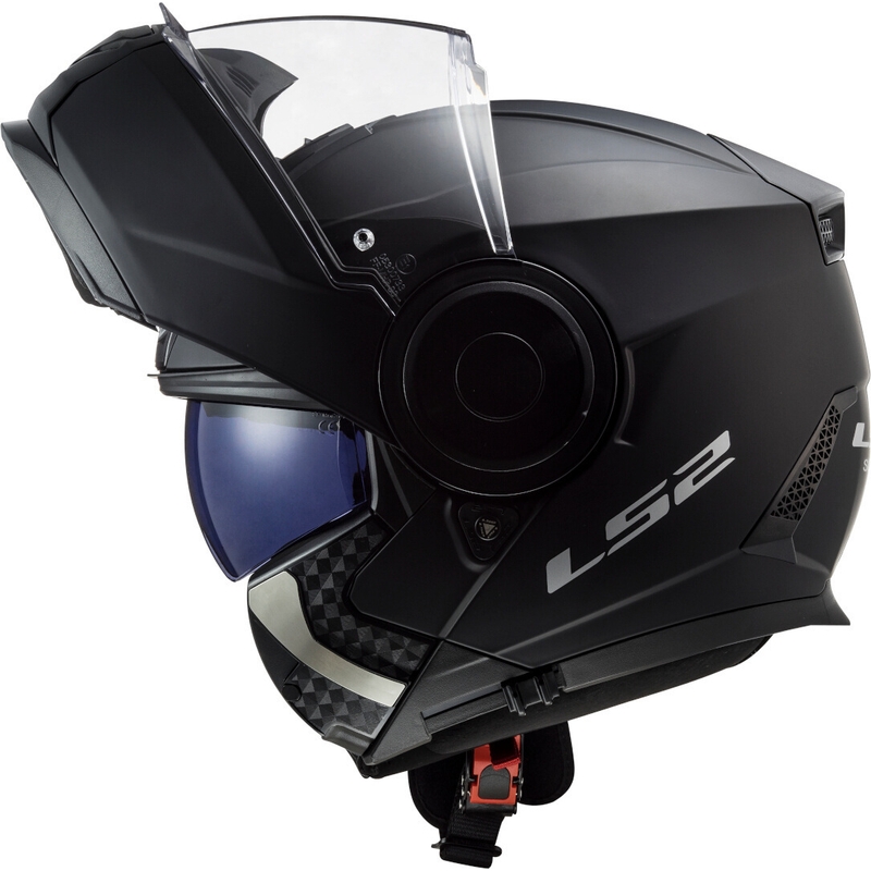 Vyklápěcí přilba na motorku LS2 FF902 Scope Solid černá matná