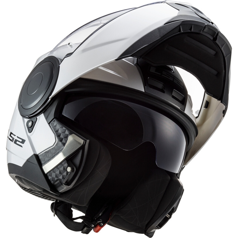 LS2 FF902 Scope Solid κράνος μοτοσικλέτας Λευκό