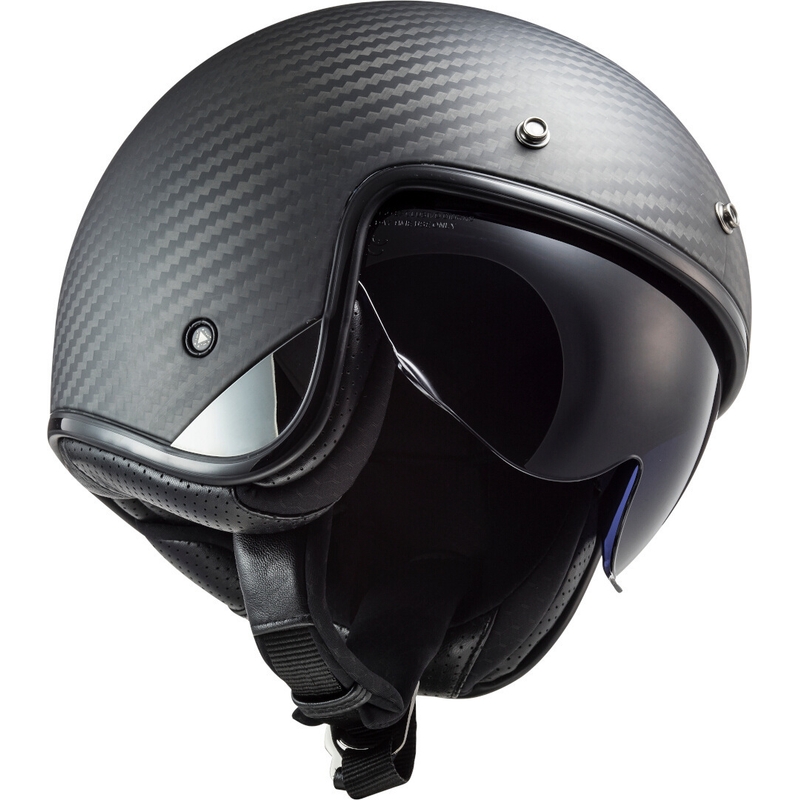 Ανοιχτό κράνος μοτοσικλέτας LS2 OF601 Bob C Carbon