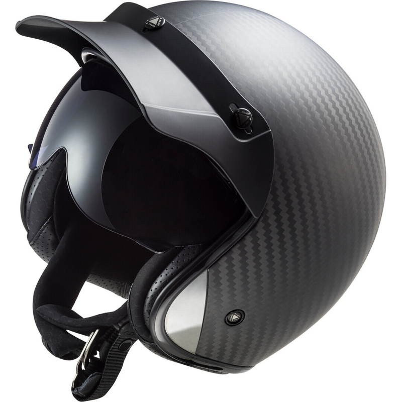 Ανοιχτό κράνος μοτοσικλέτας LS2 OF601 Bob C Carbon
