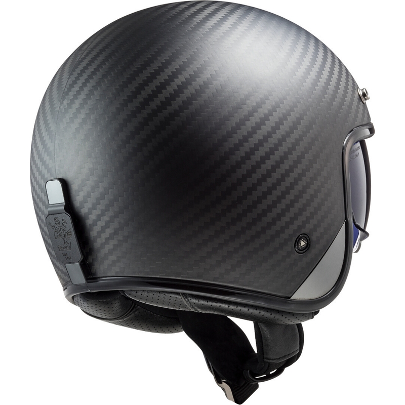 Ανοιχτό κράνος μοτοσικλέτας LS2 OF601 Bob C Carbon
