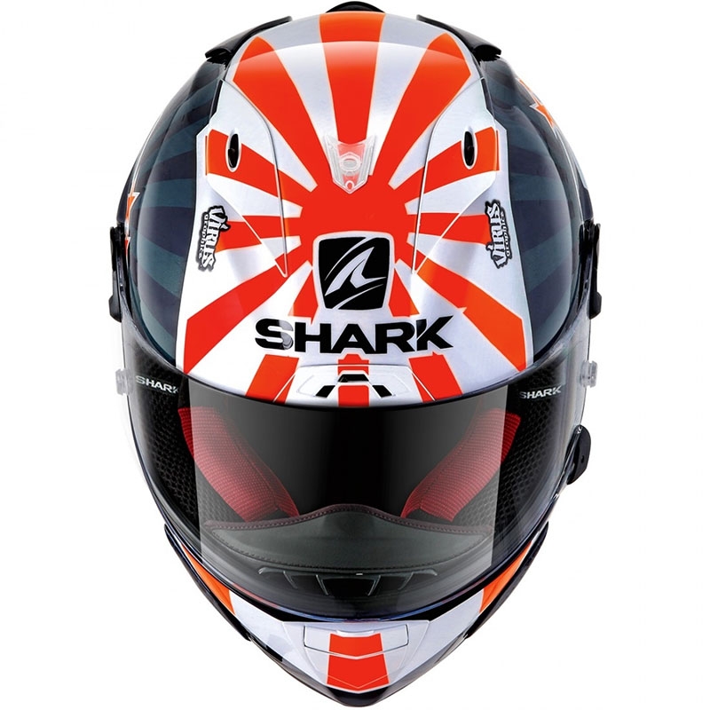 Integrální přilba SHARK RACE-R PRO Zarco Replica 2019 modro-bílo-oranžová výprodej