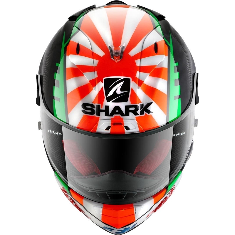 Integrální přilba SHARK RACE-R PRO Zarco Replica 2017 černo-červeno-zelená
