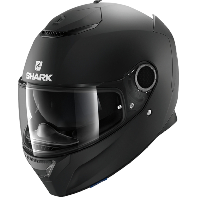 Ενσωματωμένο κράνος SHARK SPARTAN Blank μαύρο ματ