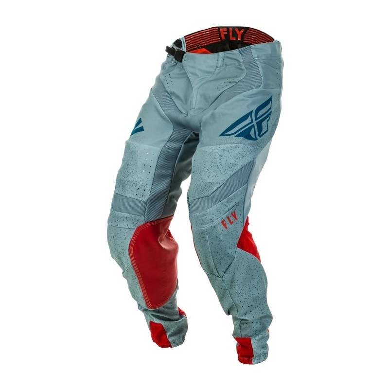 Motokrosové kalhoty FLY Racing Lite 2020 červeno-modré
