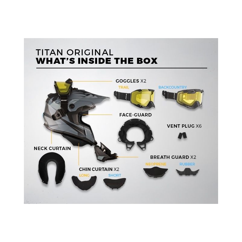 Motokrosová přilba CKX Titan Ori DL Sidehill výprodej