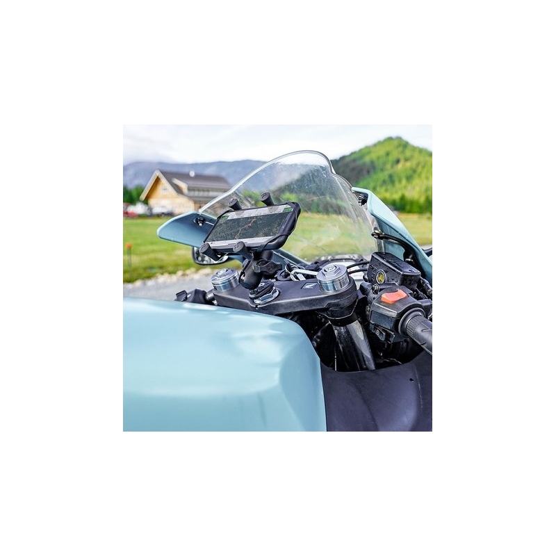 RAM Mounts X-Grip στήριγμα κινητού τηλεφώνου με βάση λαιμού για το τιμόνι μοτοσικλέτας