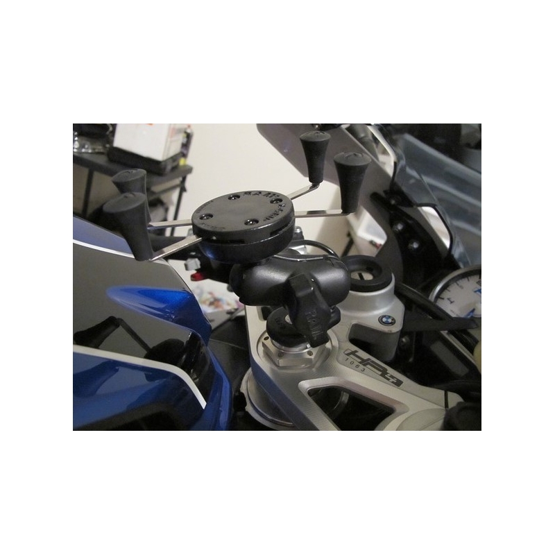 RAM Mounts X-Grip στήριγμα κινητού τηλεφώνου με βάση λαιμού για το τιμόνι μοτοσικλέτας