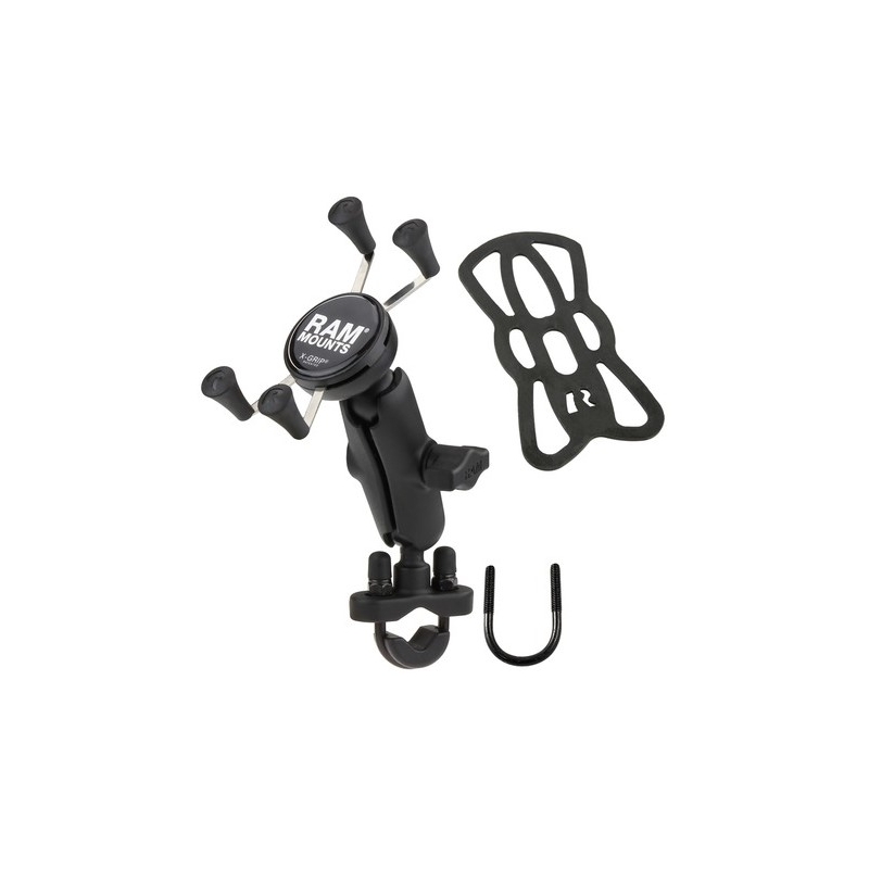 Βάση κινητού τηλεφώνου RAM Mounts X-Grip για τιμόνια με διάμετρο 12,7-31,75 mm