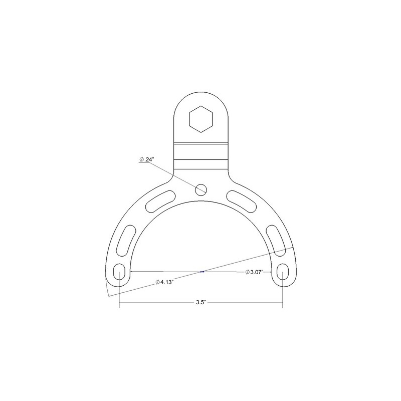 Βάση για RAM Βάσεις για καπάκι ρεζερβουάρ μοτοσικλέτας