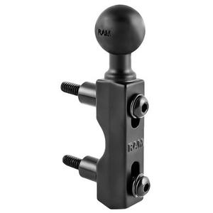 RAM Mounts με πείρο 1" για μανίκι μοτοσυκλέτας φρένου/μοχλού συμπλέκτη
