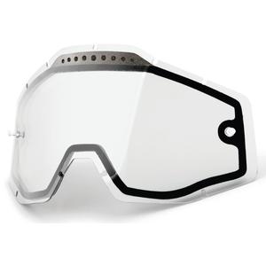 Διπλό διαφανές plexi για γυαλιά motocross 100% Racecraft/Accuri/Strata