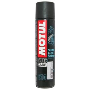 Motul E10 Shine &amp; Go σπρέι περιποίησης πλαστικών 400 ml