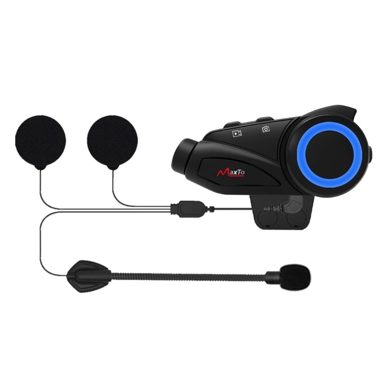 Ενδοεπικοινωνία Bluetooth MaxTo M3 με κάμερα SONY FUL HD