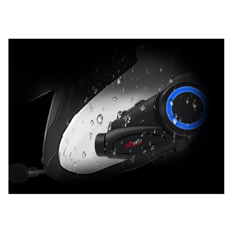 Ενδοεπικοινωνία Bluetooth MaxTo M3 με κάμερα SONY FUL HD