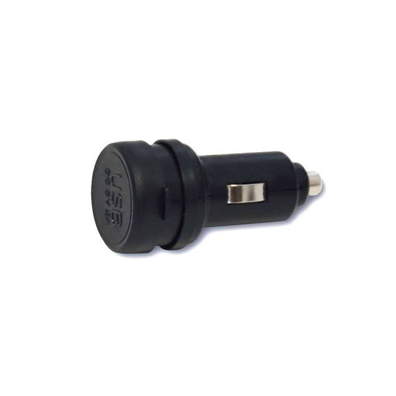 Podsvícený dvojitý USB adaptér voděodolný R-TECH