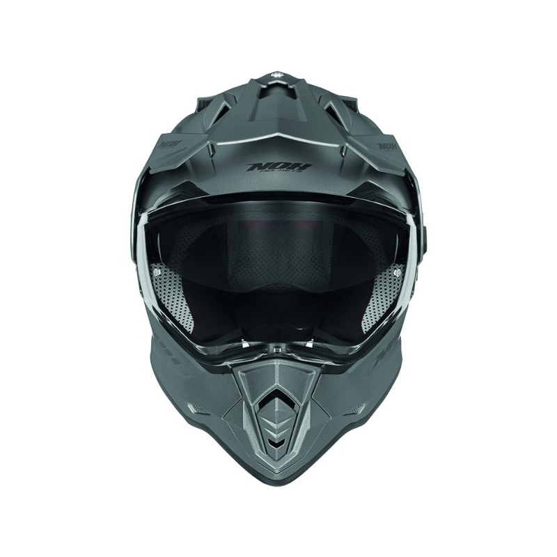 Κράνος Enduro NOX N312 ασημί