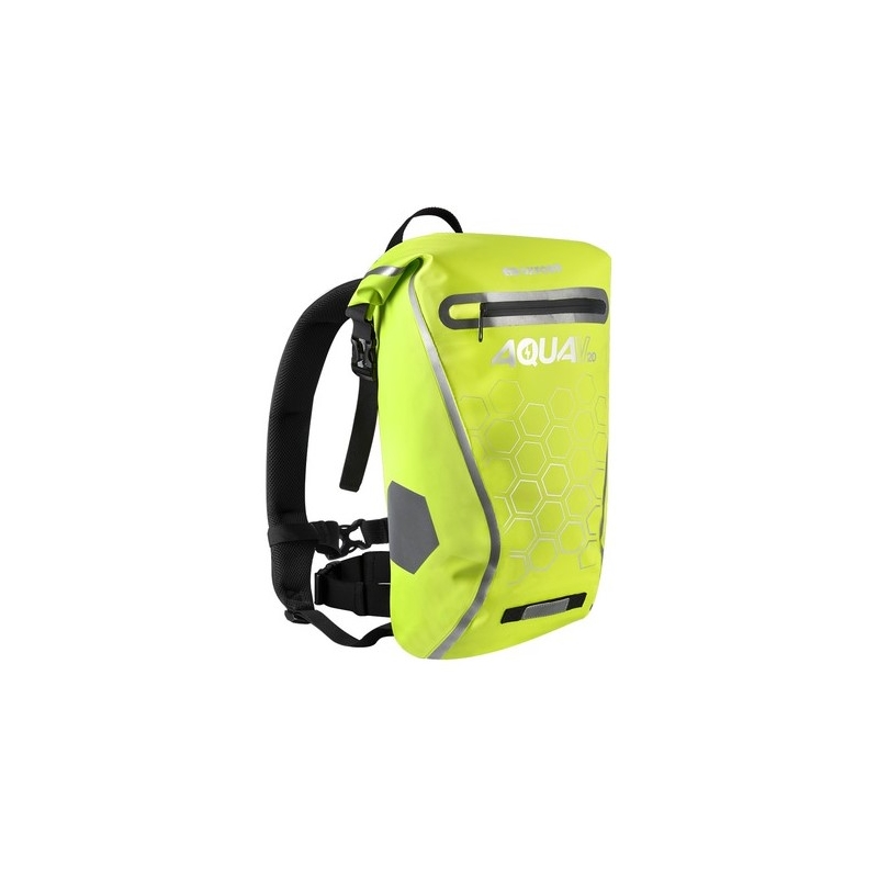 Αδιάβροχο σακίδιο πλάτης Oxford AQUA V20 fluo κίτρινο 20 l