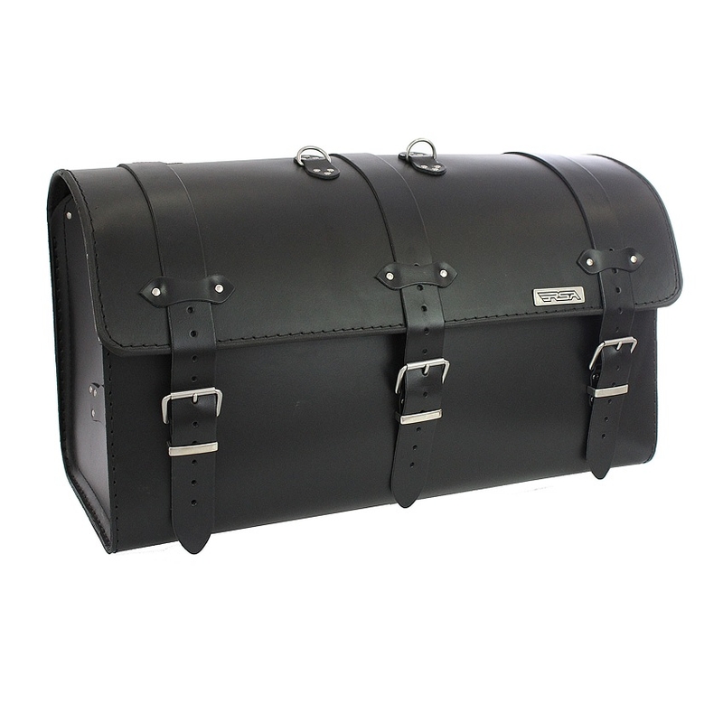 Kožený moto kufr na motorku Chopper RSA-8A výprodej