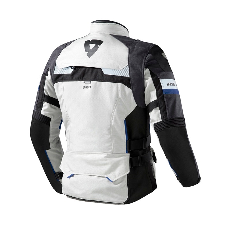 Bunda na motorku Revit Defender Pro GTX šedo-modrá výprodej