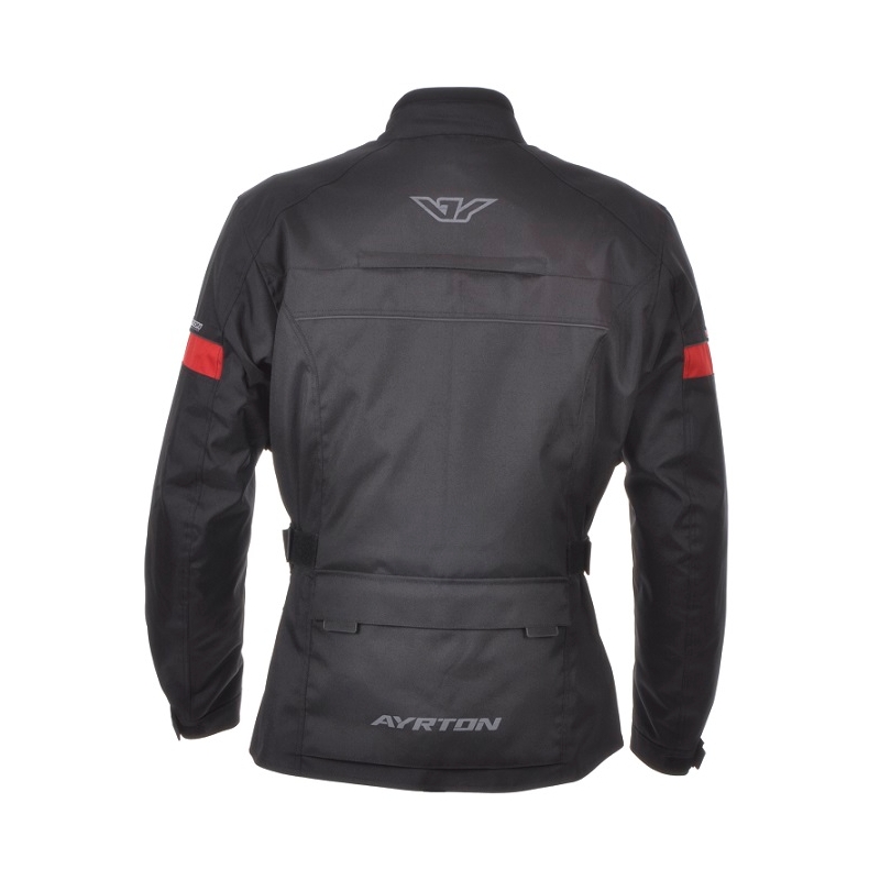Bunda na motorku Ayrton Radical černo-červená výprodej